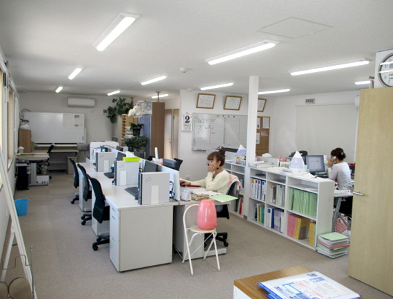 チームスルガ社内の様子
